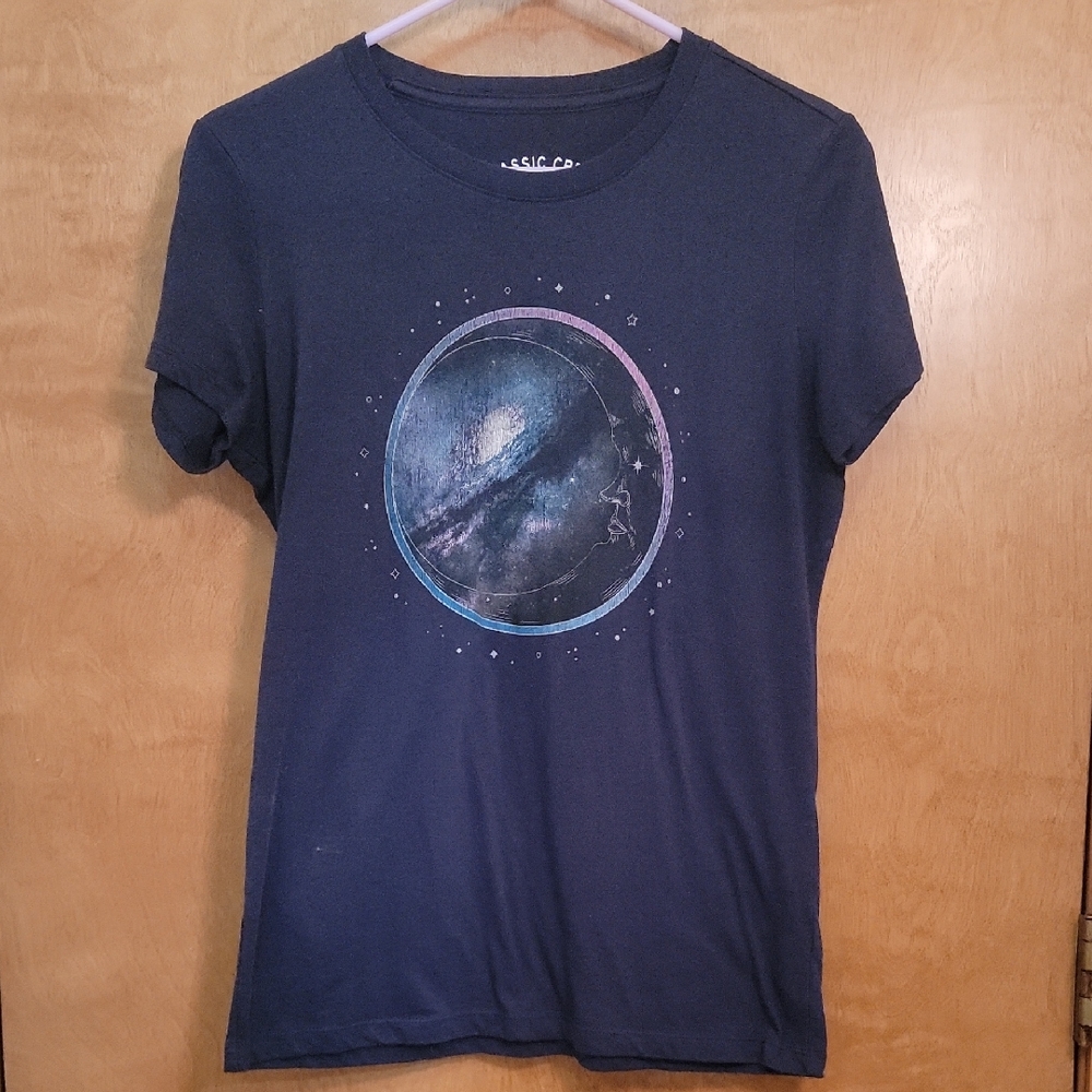 Aeropostale Navy Blue Moon Tee